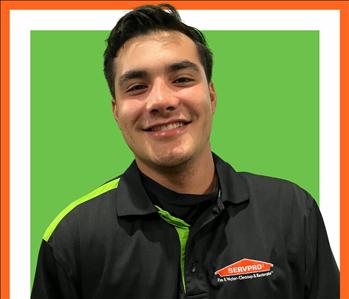 Juan Prieto, team member at SERVPRO of Montgomery County