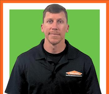 Jason Landers, team member at SERVPRO of Montgomery County