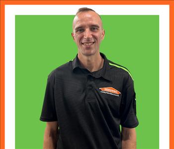 Joshua Moore, team member at SERVPRO of Montgomery County