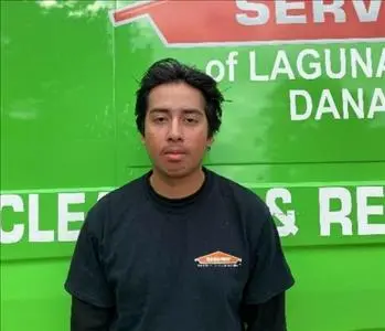 Luis “Angel” Huerta, team member at SERVPRO of Anaheim West