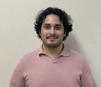 Dominic Munez, team member at SERVPRO of Braun Station