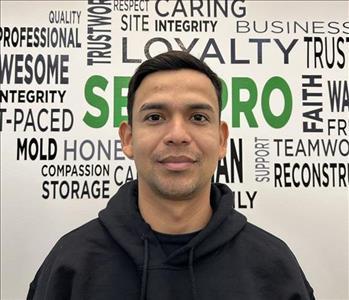 Luis Jose Valencia Estrada – Field Technician, team member at SERVPRO of Woodcrest / El Cerrito / Lake Mathews