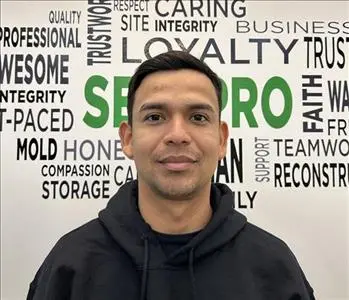 Luis Jose Valencia Estrada – Field Technician, team member at SERVPRO of Woodcrest / El Cerrito / Lake Mathews