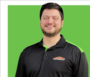 Evan Farrell, team member at SERVPRO of Ebensburg
