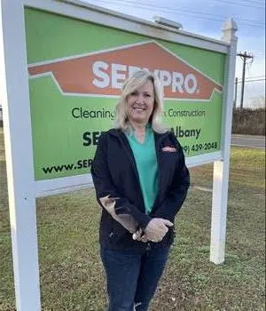 Andrea Chambers, team member at SERVPRO of Albany and Americus
