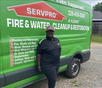 Melinda King, team member at SERVPRO of Albany and Americus