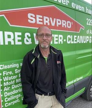 Danny Paul (DJ), team member at SERVPRO of Albany and Americus