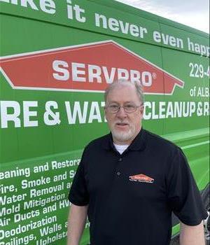 Rodney Hunnewell, team member at SERVPRO of Albany and Americus