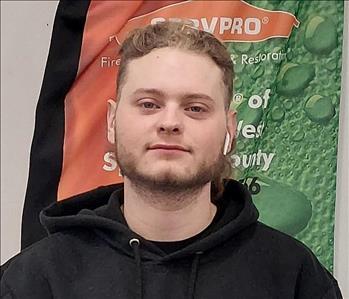 Josh Cervantes, team member at SERVPRO of Spokane County