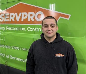 Stephon Mendes, team member at SERVPRO of Marion / Middleborough