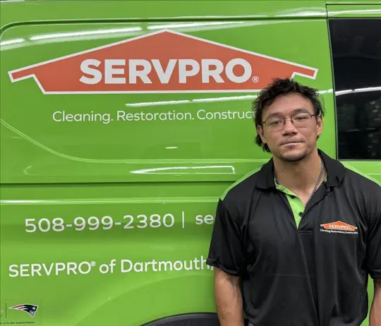 Nick Gorham , team member at SERVPRO of Marion / Middleborough