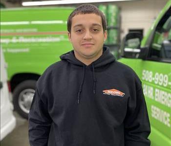 Stephon Mendes, team member at SERVPRO of Dartmouth / New Bedford