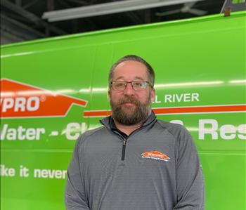 Dave Coulombe, team member at SERVPRO of Dartmouth / New Bedford