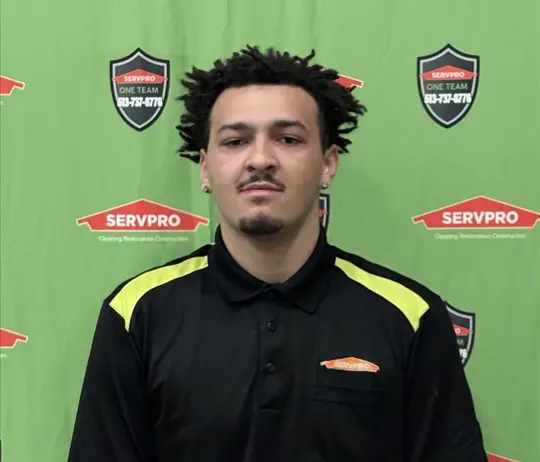 Aidan Mosley, team member at SERVPRO of East Central Cincinnati