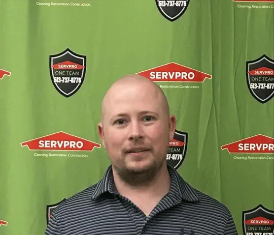 Tim Partlow, team member at SERVPRO of East Central Cincinnati