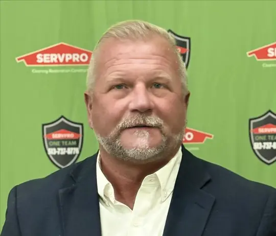 Patrick Wright, team member at SERVPRO of East Central Cincinnati