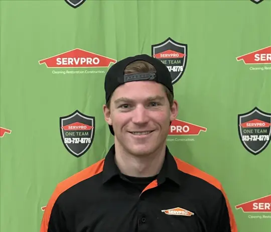 Robby Vollrath, team member at SERVPRO of East Central Cincinnati