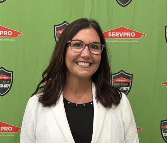 Stephanie Wright, team member at SERVPRO of East Central Cincinnati