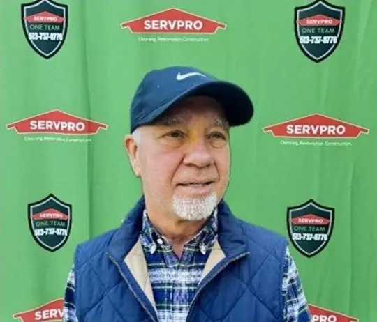 Steve Hurles, team member at SERVPRO of East Central Cincinnati