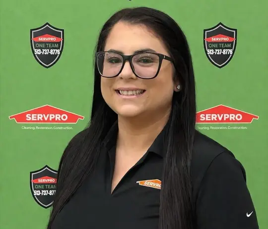 Mariah Kinsey Johnson, team member at SERVPRO of East Central Cincinnati