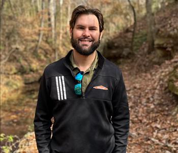 Andrew Schroeder, team member at SERVPRO of West Pensacola