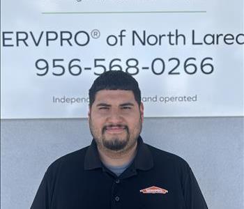 Raul Sanchez, team member at SERVPRO of North Laredo