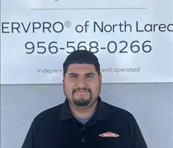 Raul Sanchez, team member at SERVPRO of North Laredo