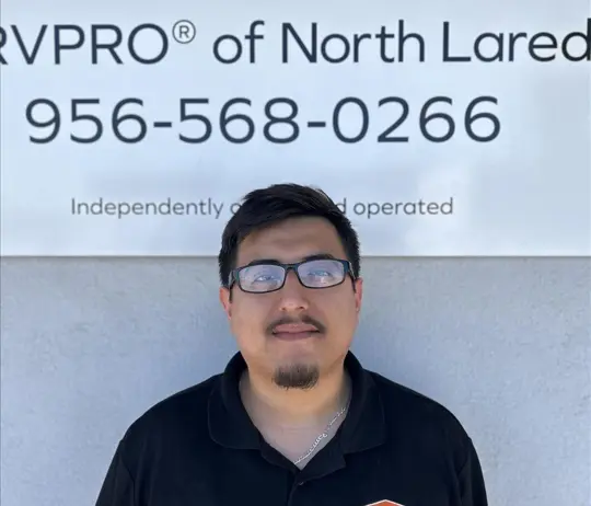 Alberto Flores, team member at SERVPRO of North Laredo