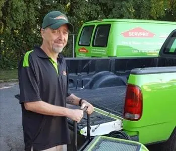 Sean Wayman, team member at SERVPRO of Columbia & Greene Counties