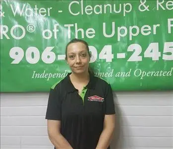 Tammi Johns, team member at SERVPRO of The Upper Peninsula