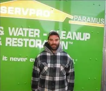 Kyle Meehan, team member at SERVPRO of Northeast Bergen County, Fair Lawn