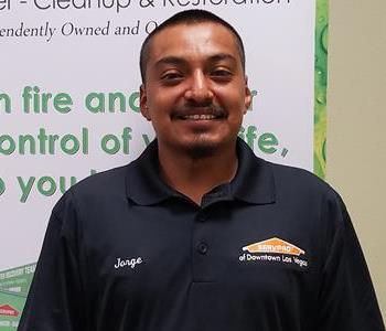 Jorge, team member at SERVPRO of Summerlin North / Sun City
