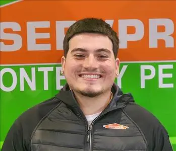 Valente "Tito" Quintero, team member at SERVPRO of Monterey Peninsula