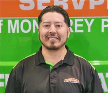 Miguel Hernandez, team member at SERVPRO of Monterey Peninsula