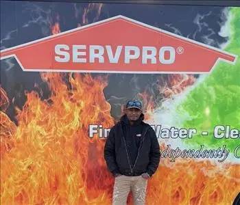Darius Copeland, team member at SERVPRO of North Rensselaer / South Washington Counties