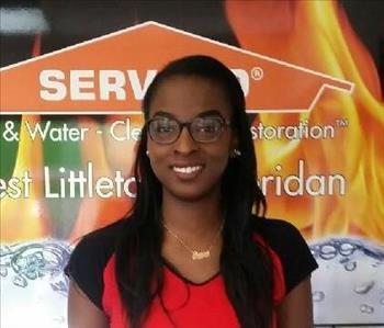 Vonny Bennett, team member at SERVPRO of Castle Rock