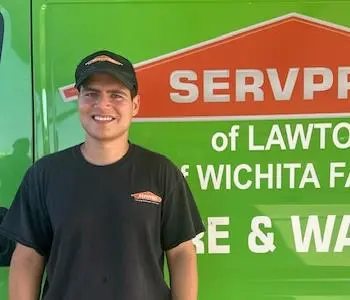 Jose Salas, team member at SERVPRO of Wichita Falls