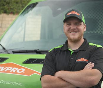 Zack Crow, team member at SERVPRO of Wichita Falls