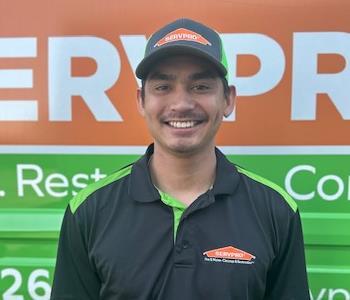 Andrew Palacios, team member at SERVPRO of Wichita Falls