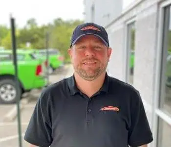 Justin Crenshaw, team member at SERVPRO of Richmond and Henrico County