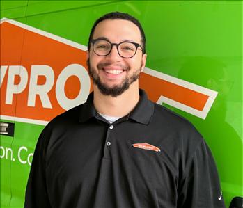 Anthony Malloy, team member at SERVPRO of Downtown Oklahoma City, Midtown