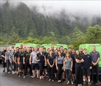 Team Photo, team member at SERVPRO of Kailua