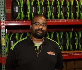 Roney Lawrence, team member at SERVPRO of South Williamson County