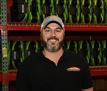 Jason Corlew , team member at SERVPRO of South Williamson County