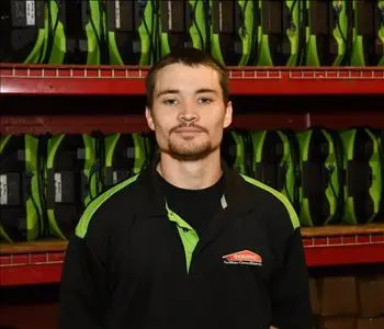 Justice McBride, team member at SERVPRO of South Williamson County