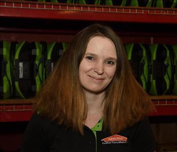 Beth Tomerlin, team member at SERVPRO of South Williamson County