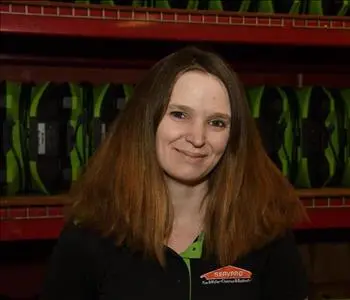 Beth Tomerlin, team member at SERVPRO of South Williamson County