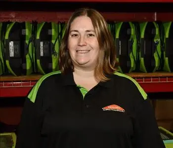 Naomi Boshers, team member at SERVPRO of South Williamson County