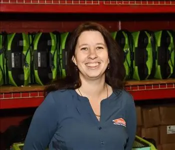 Jennifer Rochelle, team member at SERVPRO of South Williamson County