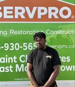 Malik E. , team member at SERVPRO of St. Clair Shores
